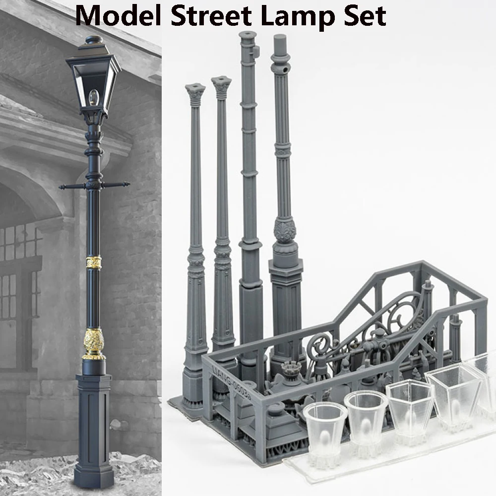 For LIANG-0603 Model Street Lights Layout Lamppost Railway Train Garden Scenery 1/35 Scale Assembly Model Wall Lamp Lighting
For LIANG-0603 Model Street Lights Layout Lamppost Railway Train Garden Scenery 1/35 Scale Assembly Model Wall Lamp Lighting