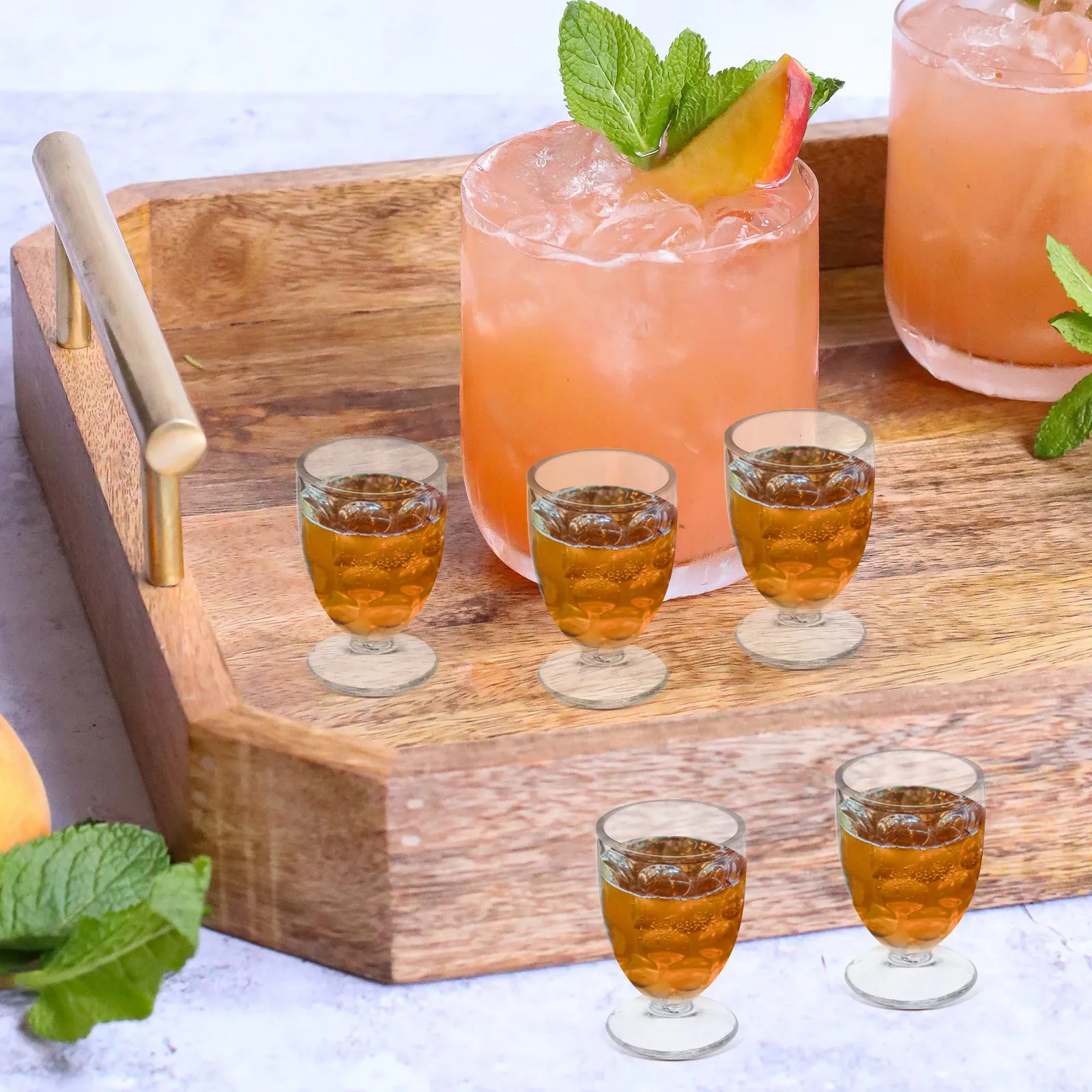 50Pcs Mini Plastic Beer Mugs Elegant Design Smooth Surface Stable Tiny Beer Cups for Scene Adorns Party Decorations
50Pcs Mini Plastic Beer Mugs Elegant Design Smooth Surface Stable Tiny Beer Cups for Scene Adorns Party Decorations