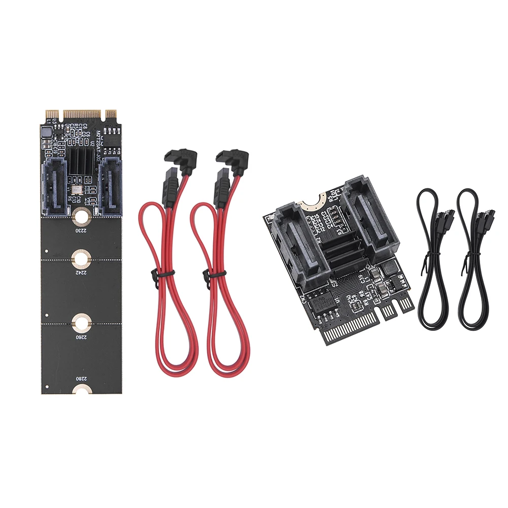 Адаптер NGFF M2 NVME — SATA3.0, 6 Гбит/с, переходная карта M.2 Key-M, преобразователь PCIE NVME — двойная карта расширения SATA 3.0, чип JMB582
Адаптер NGFF M2 NVME — SATA3.0, 6 Гбит/с, переходная карта M.2 Key-M, преобразователь PCIE NVME — двойная карта расширения SATA 3.0, чип JMB582
