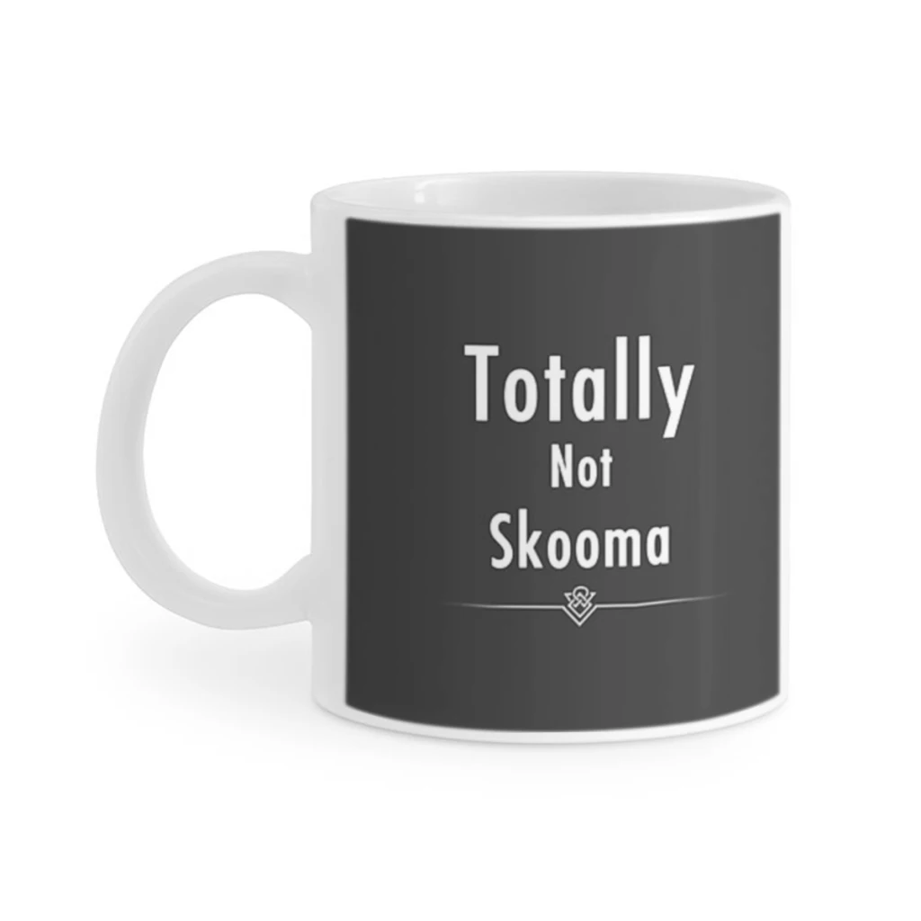 Totally Not Skooma Coffee Milk Cup Mocha Mug 11oz Ceramic Tea Cup Coffee Mug Friends Birthday Gift
Totally Not Skooma Coffee Milk Cup Mocha Mug 11oz Ceramic Tea Cup Coffee Mug Friends Birthday Gift