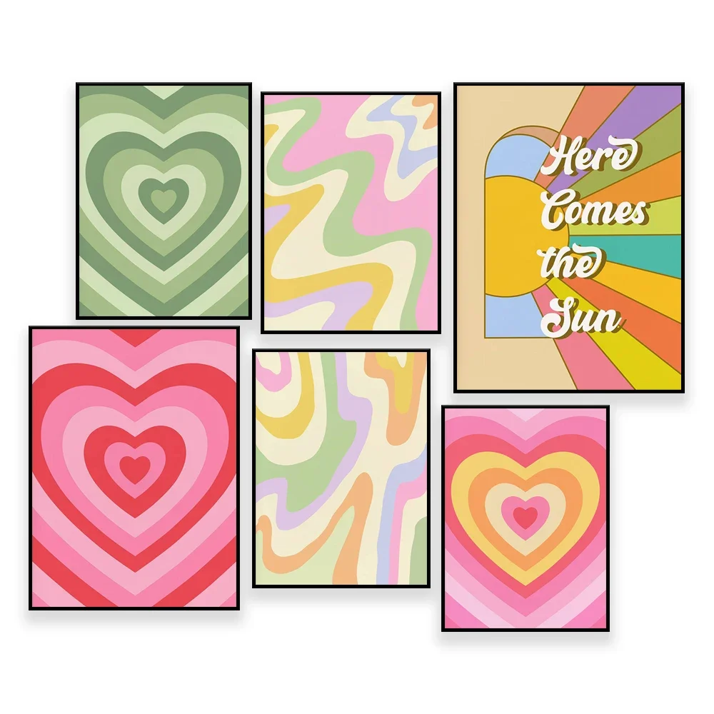 Retro Heart Print, Psychedelic Heart Printable Wall Art, Trendy 60s 70s Wall Art, Groovy Heart Poster
Retro Heart Print, Psychedelic Heart Printable Wall Art, Trendy 60s 70s Wall Art, Groovy Heart Poster