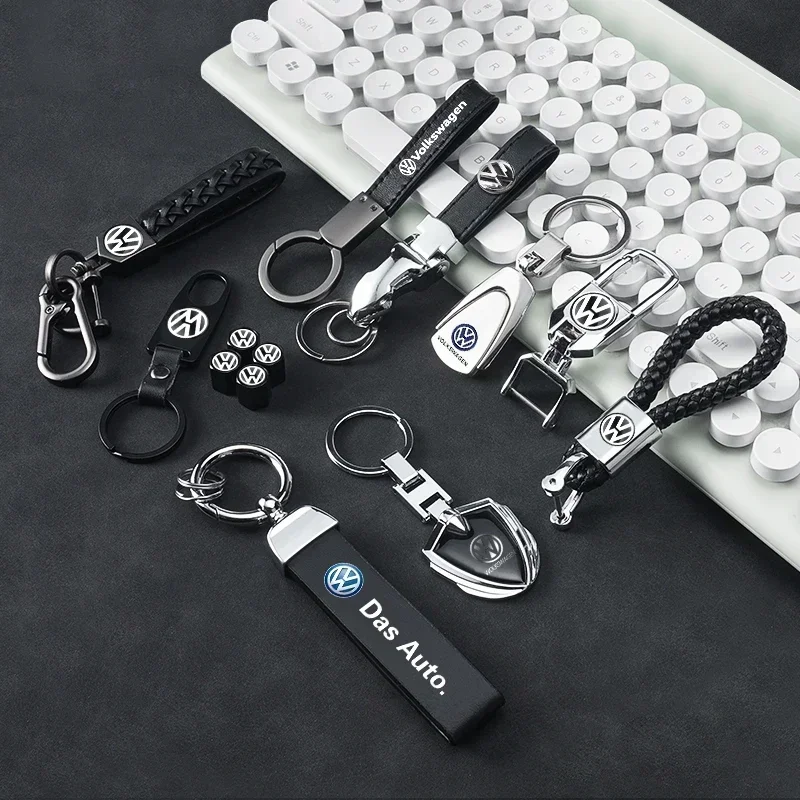 Car Metal Key Chain Fine Leather Emblem Key Ring For VW Scirocco Jetta Beetle Golf Passat Polo Tiguan Sharan Auto Accessories
Car Metal Key Chain Fine Leather Emblem Key Ring For VW Scirocco Jetta Beetle Golf Passat Polo Tiguan Sharan Auto Accessories