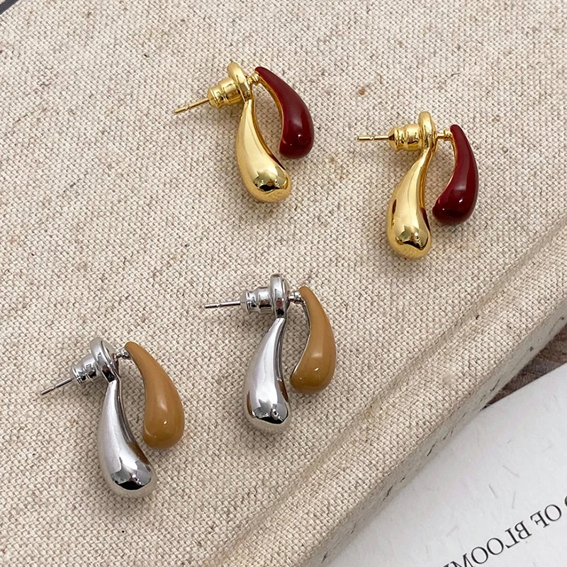 PONYKISS 925 Sterling Silver Enamel Detachable Water Drop Stud Earrings for Women Minimalist Fine Jewelry Trendy Accessories
PONYKISS 925 Sterling Silver Enamel Detachable Water Drop Stud Earrings for Women Minimalist Fine Jewelry Trendy Accessories