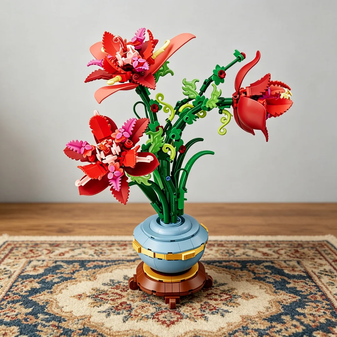 2026 New Moc Bouquet Model Assembly Building Block Educational Adults Kid Toys Flowers Bricks Set Desktop Ornament Gifts
2026 New Moc Bouquet Model Assembly Building Block Educational Adults Kid Toys Flowers Bricks Set Desktop Ornament Gifts