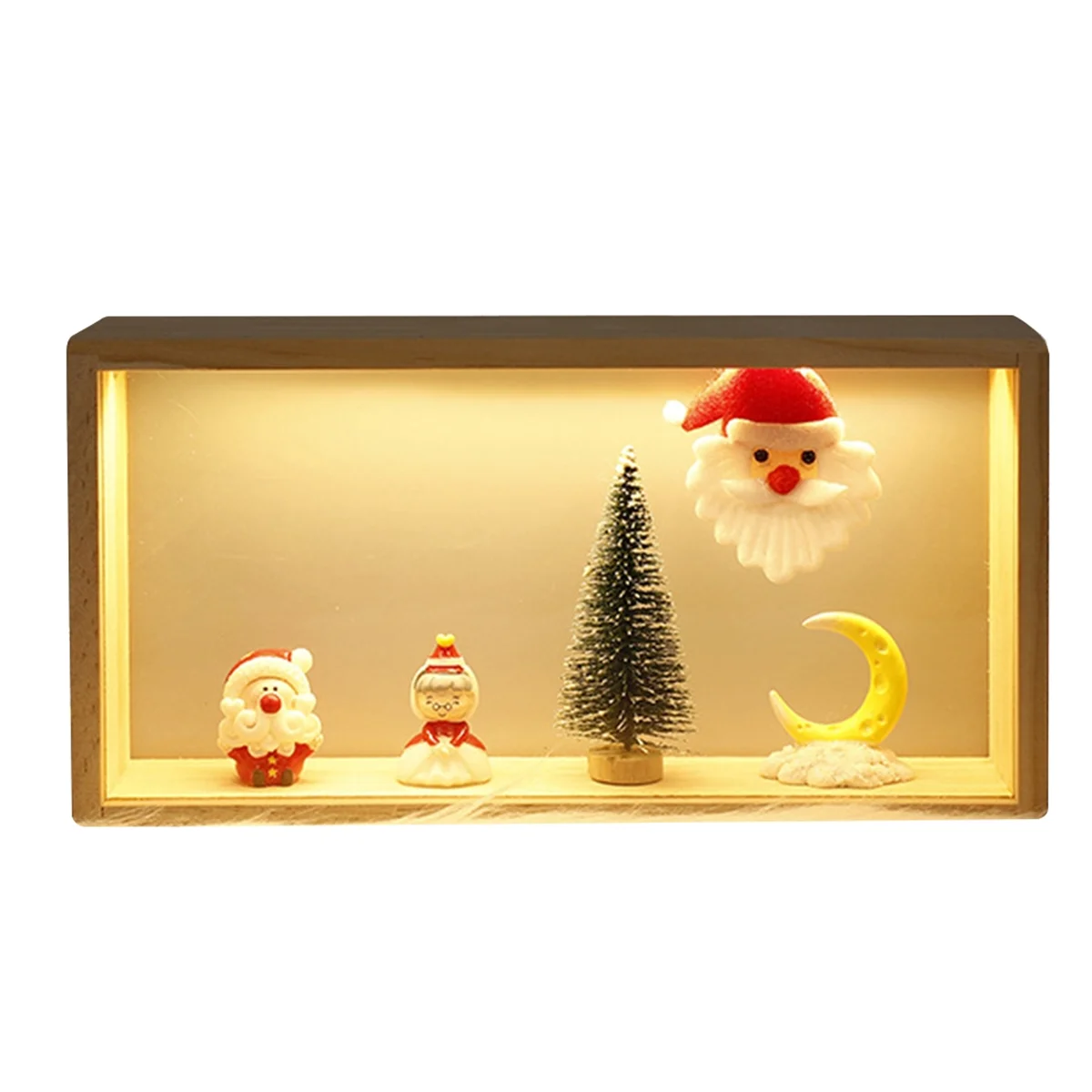 Get! Christmas night light stand, LED Santa Claus, decorations, presentation stand, mini Christmas tree decoration stand A
Get! Christmas night light stand, LED Santa Claus, decorations, presentation stand, mini Christmas tree decoration stand A