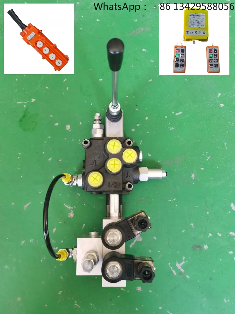 Hydraulic Multi Way Valve Directional Control valve Hydraulic Distributor Hydraulic valve of Oil Cylinder, single and double