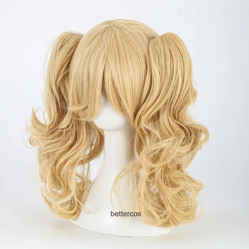 COSda@Harley Cosplay Wigs Short Golden Blonde Mix Curly With Chip Ponytails Heat Resistant Synthetic Hair Wig + Wig CapCOSda@
COSda@Harley Cosplay Wigs Short Golden Blonde Mix Curly With Chip Ponytails Heat Resistant Synthetic Hair Wig + Wig CapCOSda@