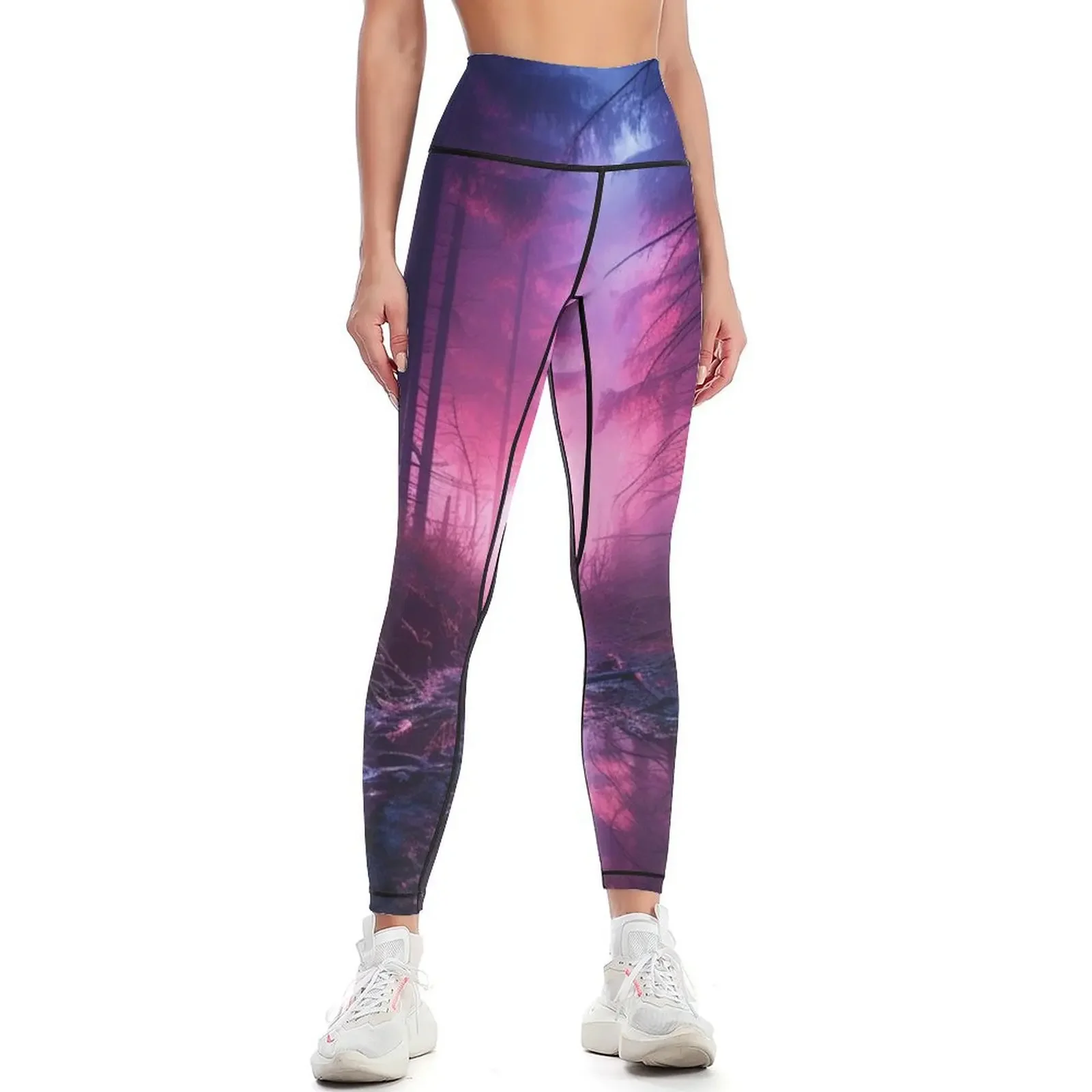 Neon pink blue green light pine forest jungle Leggings legings for fitness Women's pants Women's tights Womens Leggings
Neon pink blue green light pine forest jungle Leggings legings for fitness Women's pants Women's tights Womens Leggings