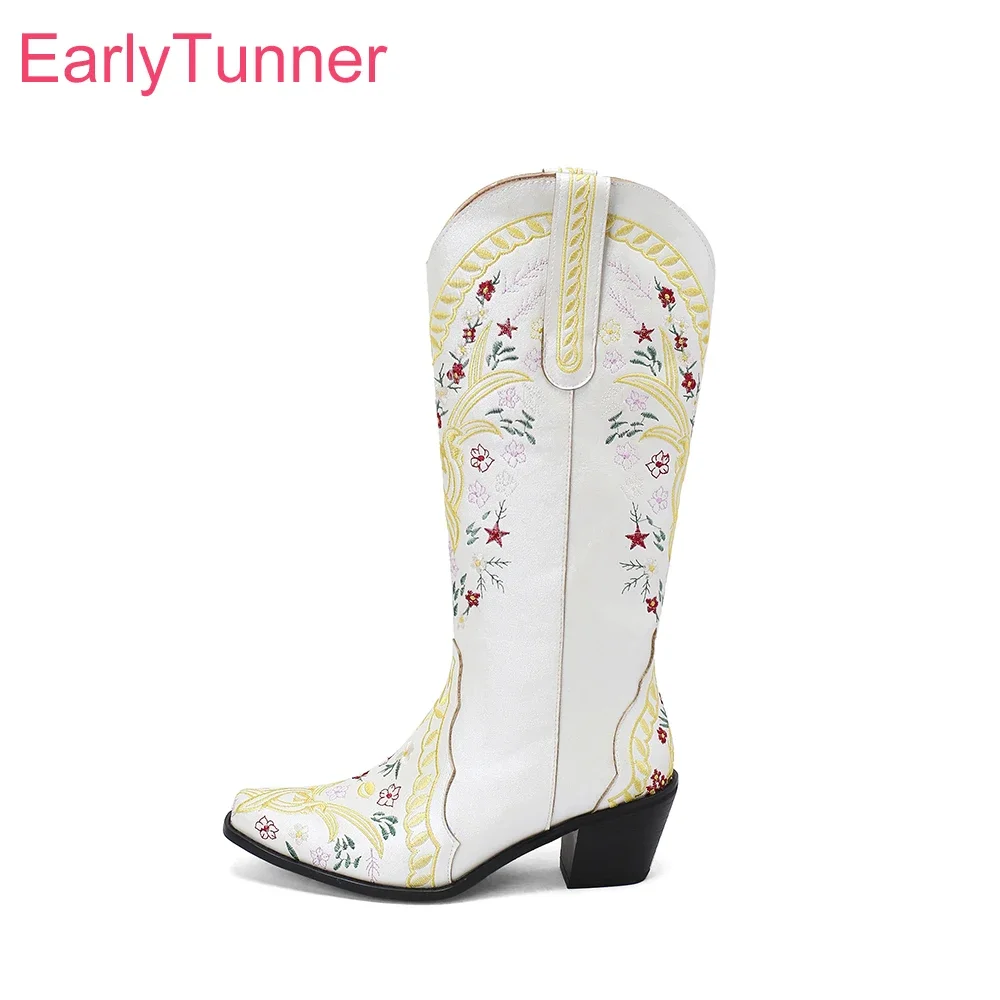 Новые зимние милые белые черные женские ботинки до середины икры в стиле вестерн, пикантные женские туфли на высоком каблуке для вечеринок, большие размеры 10, 32, 43 48
Новые зимние милые белые черные женские ботинки до середины икры в стиле вестерн, пикантные женские туфли на высоком каблуке для вечеринок, большие размеры 10, 32, 43 48