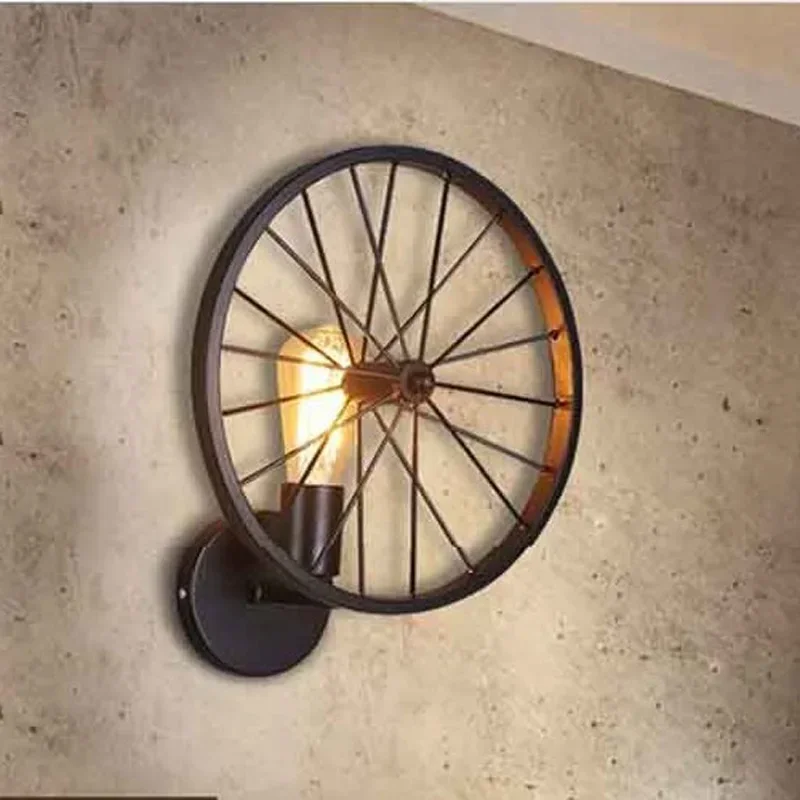 Retro wall lamp American creative personality loft industrial Style Bar Cafe living room dining room iron wall lamp
Retro wall lamp American creative personality loft industrial Style Bar Cafe living room dining room iron wall lamp