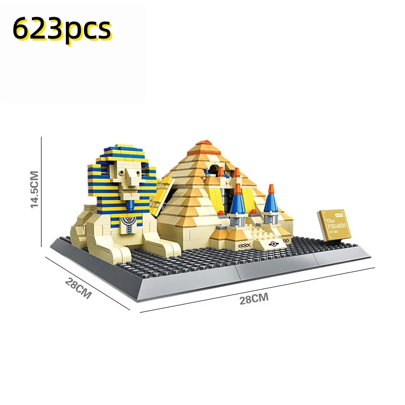 Children's Toy Building Blocks, Pyramid Assembly, Birthday Gift
Children's Toy Building Blocks, Pyramid Assembly, Birthday Gift