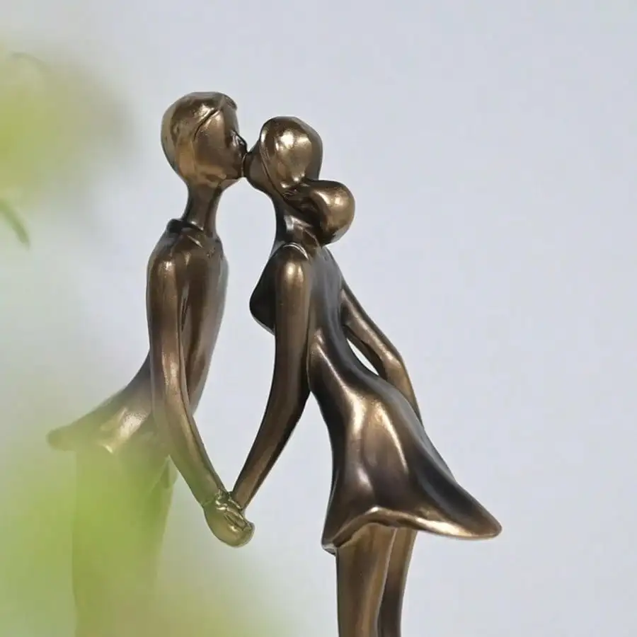 DRomantic Resin Couple Statue Modern Abstract Figurine Decorative Sculpture Timel Home Decor Ornament Wedding For Couple Hand Or Wife Romantic Gifts For Her
DRomantic Resin Couple Statue Modern Abstract Figurine Decorative Sculpture Timel Home Decor Ornament Wedding For Couple Hand Or Wife Romantic Gifts For Her