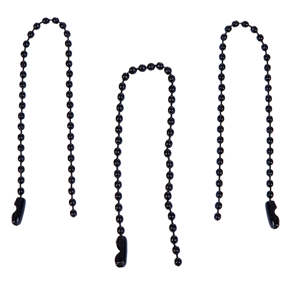 100pcs Bead Chain High Quality Iron Steel Jewelry Making Adjustable Length Round Beads Connector Necklace Craft Dog Tags Bottle
100pcs Bead Chain High Quality Iron Steel Jewelry Making Adjustable Length Round Beads Connector Necklace Craft Dog Tags Bottle