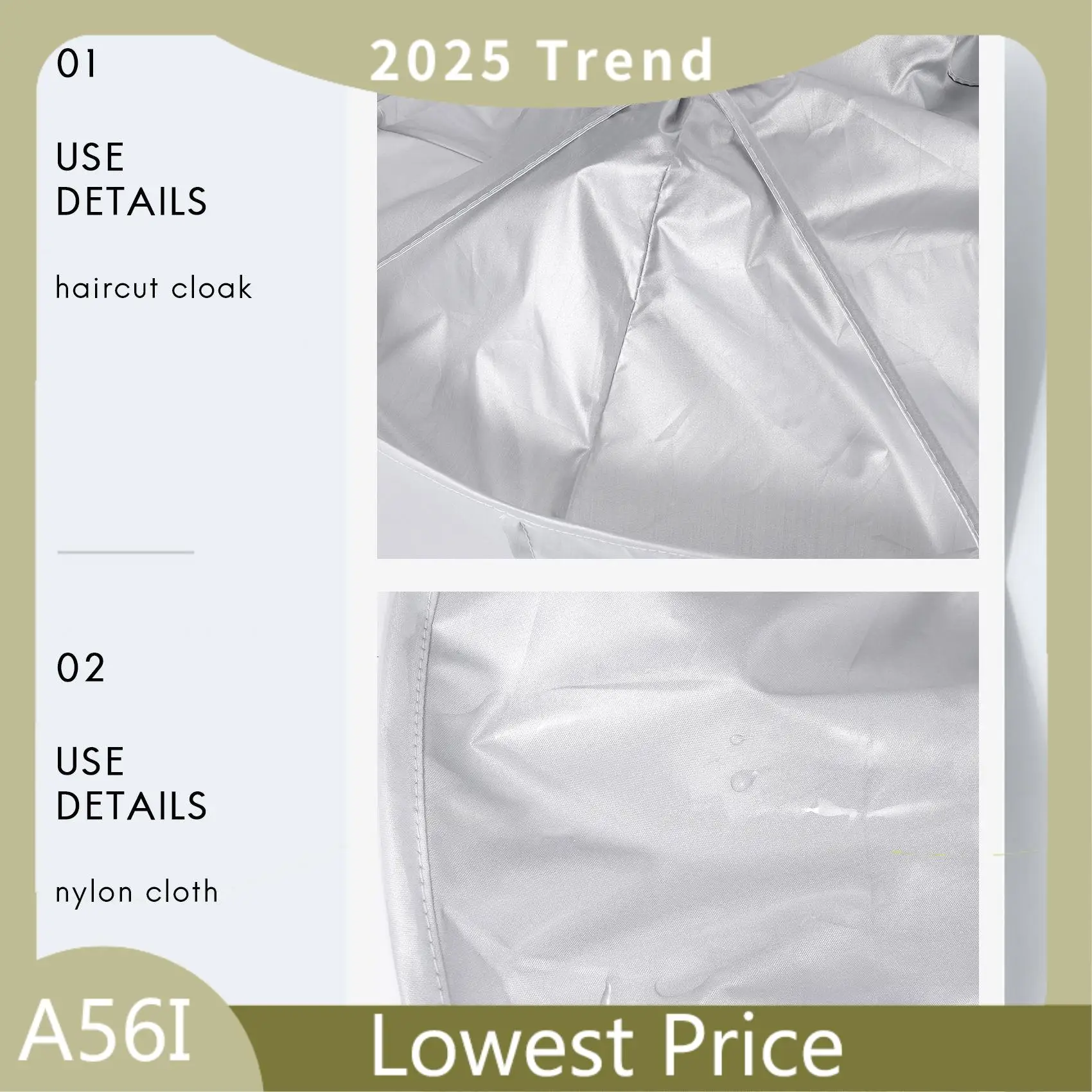 Hot Sale Salon Barber Gown Cloth Hair Cutting Cloak Umbrella Hairdressing Cape Home Use Shawl Apron
Hot Sale Salon Barber Gown Cloth Hair Cutting Cloak Umbrella Hairdressing Cape Home Use Shawl Apron