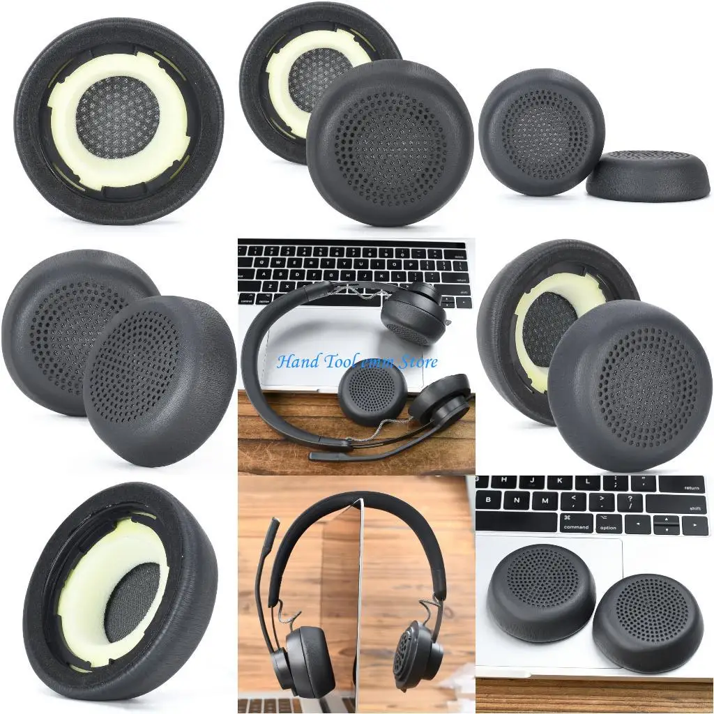 H37F Soft Protein Leather Earpads Ear Pad Headphones Sponges Cushions Cover for Zone Headsets
H37F Soft Protein Leather Earpads Ear Pad Headphones Sponges Cushions Cover for Zone Headsets