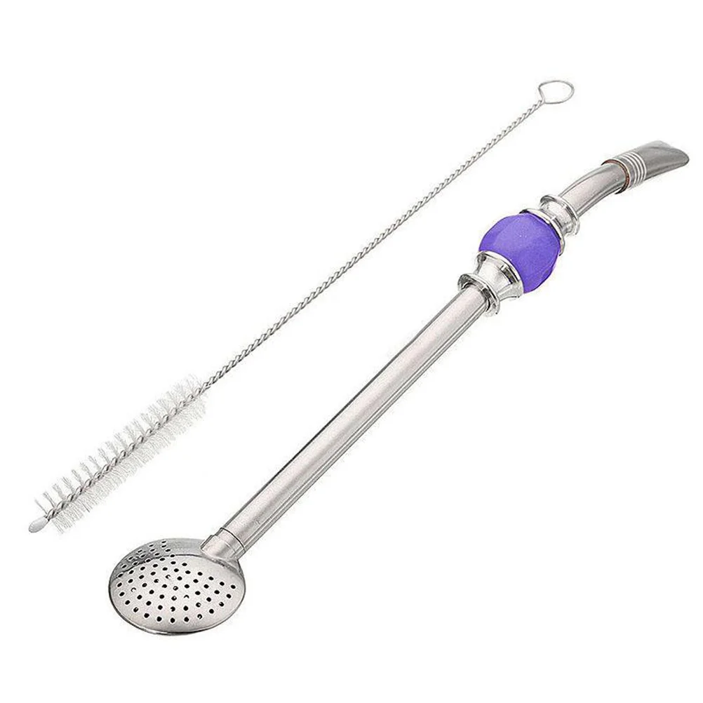 2 Pcs Yerba Mate Bombilla Gourd Drinking Filter Straw Stainless Steel Removable Filter Head With Cleaning (Purple)
2 Pcs Yerba Mate Bombilla Gourd Drinking Filter Straw Stainless Steel Removable Filter Head With Cleaning (Purple)
