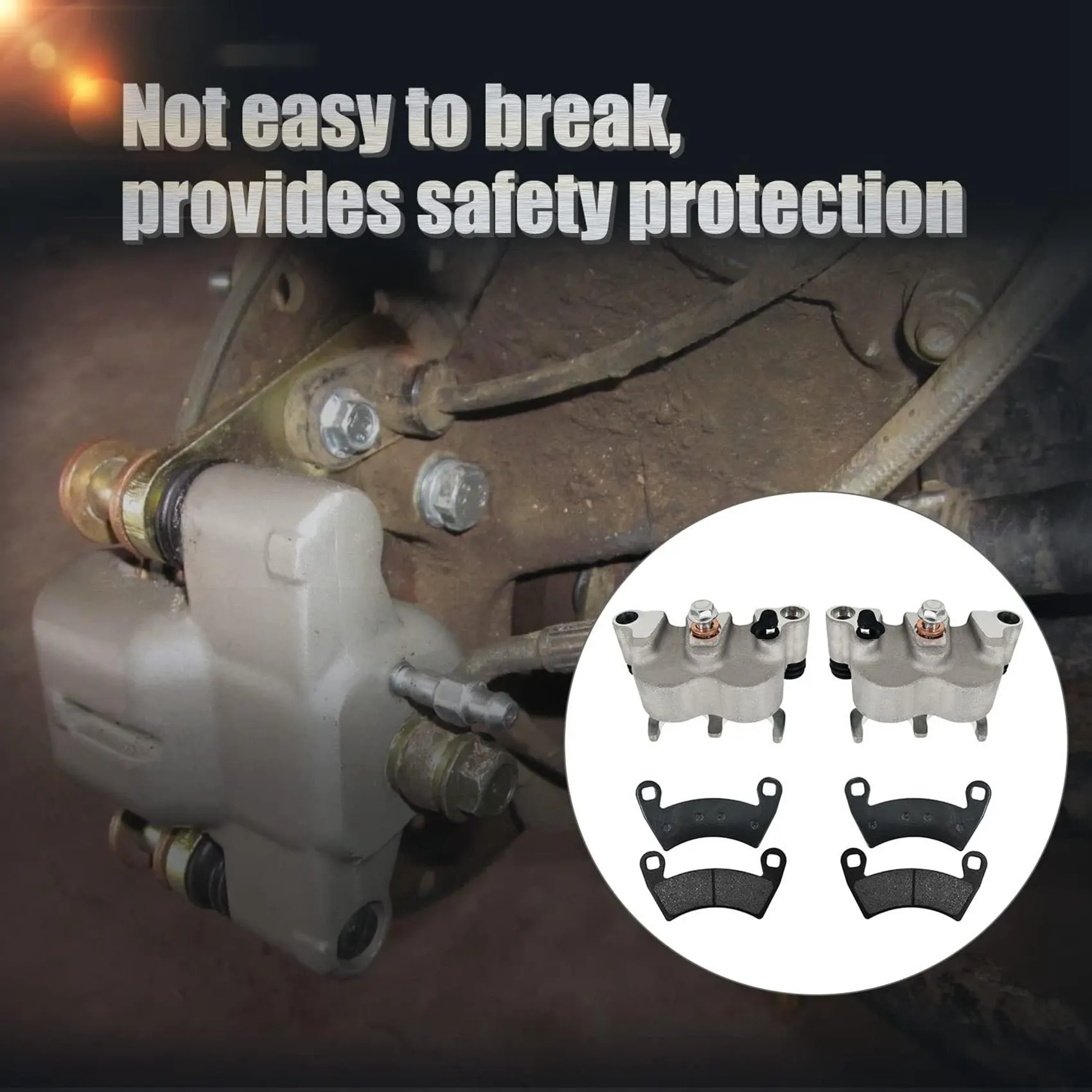 Motorcycle Front Pair Brake Caliper W/Pads 1911283 1911284 For Polaris Ranger XP 900 Ranger XP 1000-N25R
Motorcycle Front Pair Brake Caliper W/Pads 1911283 1911284 For Polaris Ranger XP 900 Ranger XP 1000-N25R