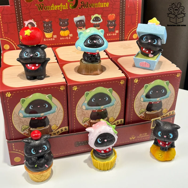 Wonderful Adventure Spinning Blind Box Authentic Cute Black Cat Stress Relief Desktop Ornament Home Office Decor Gift For Women
Wonderful Adventure Spinning Blind Box Authentic Cute Black Cat Stress Relief Desktop Ornament Home Office Decor Gift For Women