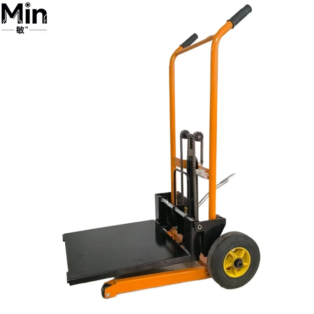 Manual Small Hydraulic Forklift Stacker Transporter Portable Cargo Handling Lifting Equipment
Manual Small Hydraulic Forklift Stacker Transporter Portable Cargo Handling Lifting Equipment
