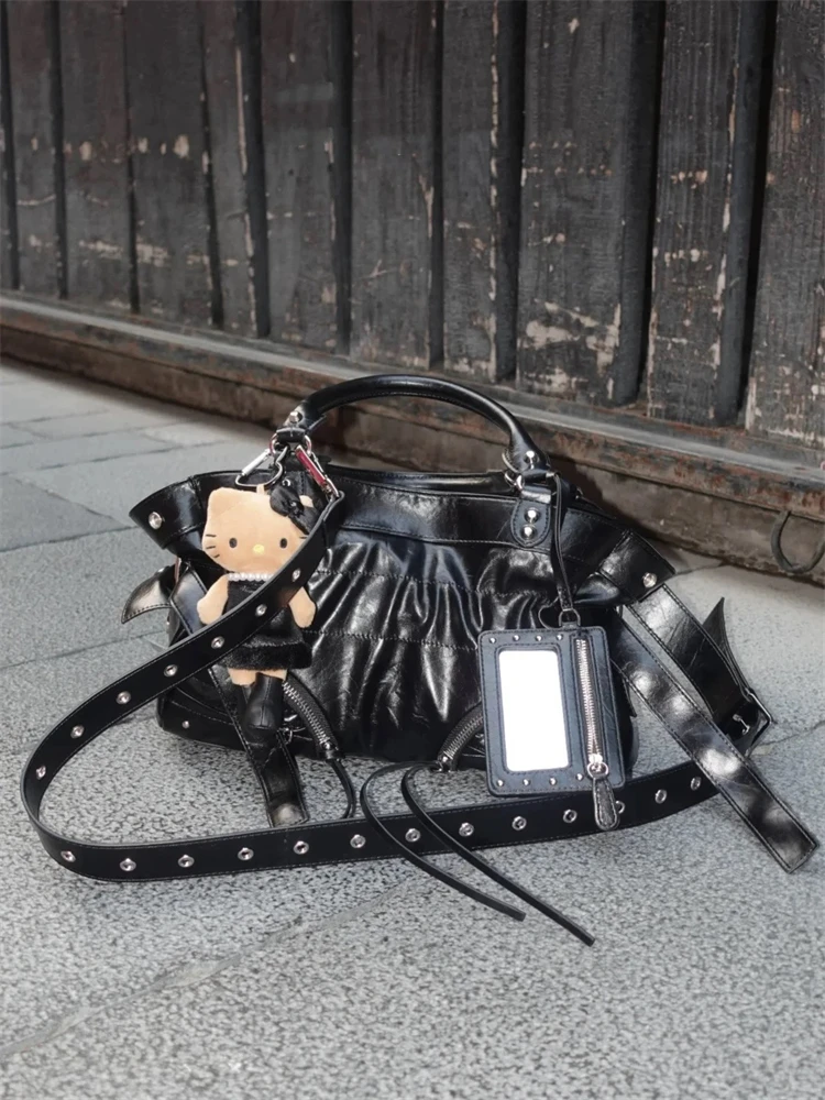 Retro Design Rivet Motorcycle Bag 2025 New Sle Cool Girl Single oulder Bag Faionable Crossbody Bag for Youth Casual Use
Retro Design Rivet Motorcycle Bag 2025 New Sle Cool Girl Single oulder Bag Faionable Crossbody Bag for Youth Casual Use
