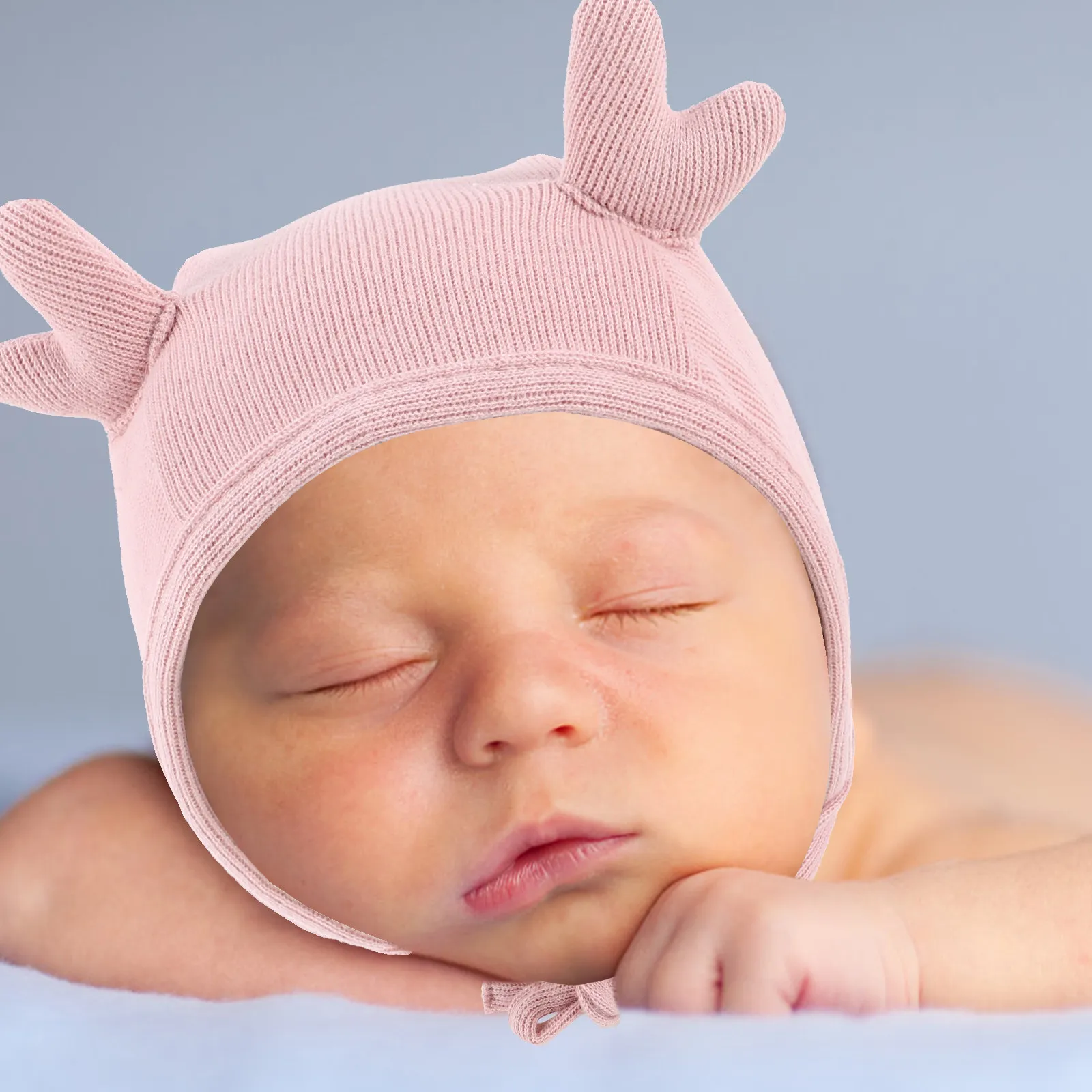 Baby Knit Hat Newborn Soft Warm Infant Beanie Autumn Winter Headwear Stretchy Knitted -49Cm for Boys and Girls
Baby Knit Hat Newborn Soft Warm Infant Beanie Autumn Winter Headwear Stretchy Knitted -49Cm for Boys and Girls