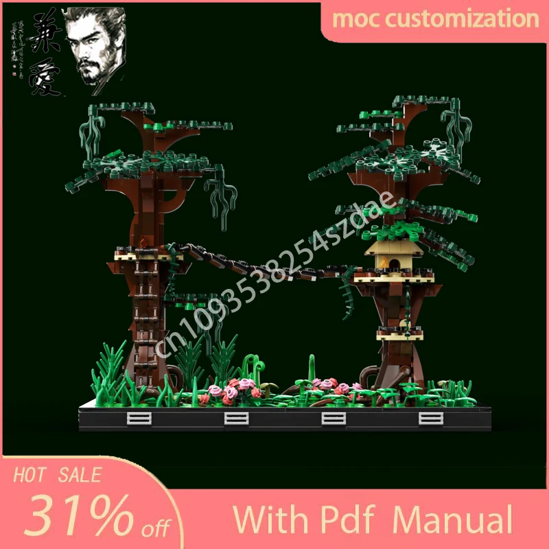 889PCS MOC Ewok Village Diorama Star Battle Model Building Block Diy Creative Assembly Educational Bricks Toys Kid Gift
889PCS MOC Ewok Village Diorama Star Battle Model Building Block Diy Creative Assembly Educational Bricks Toys Kid Gift
