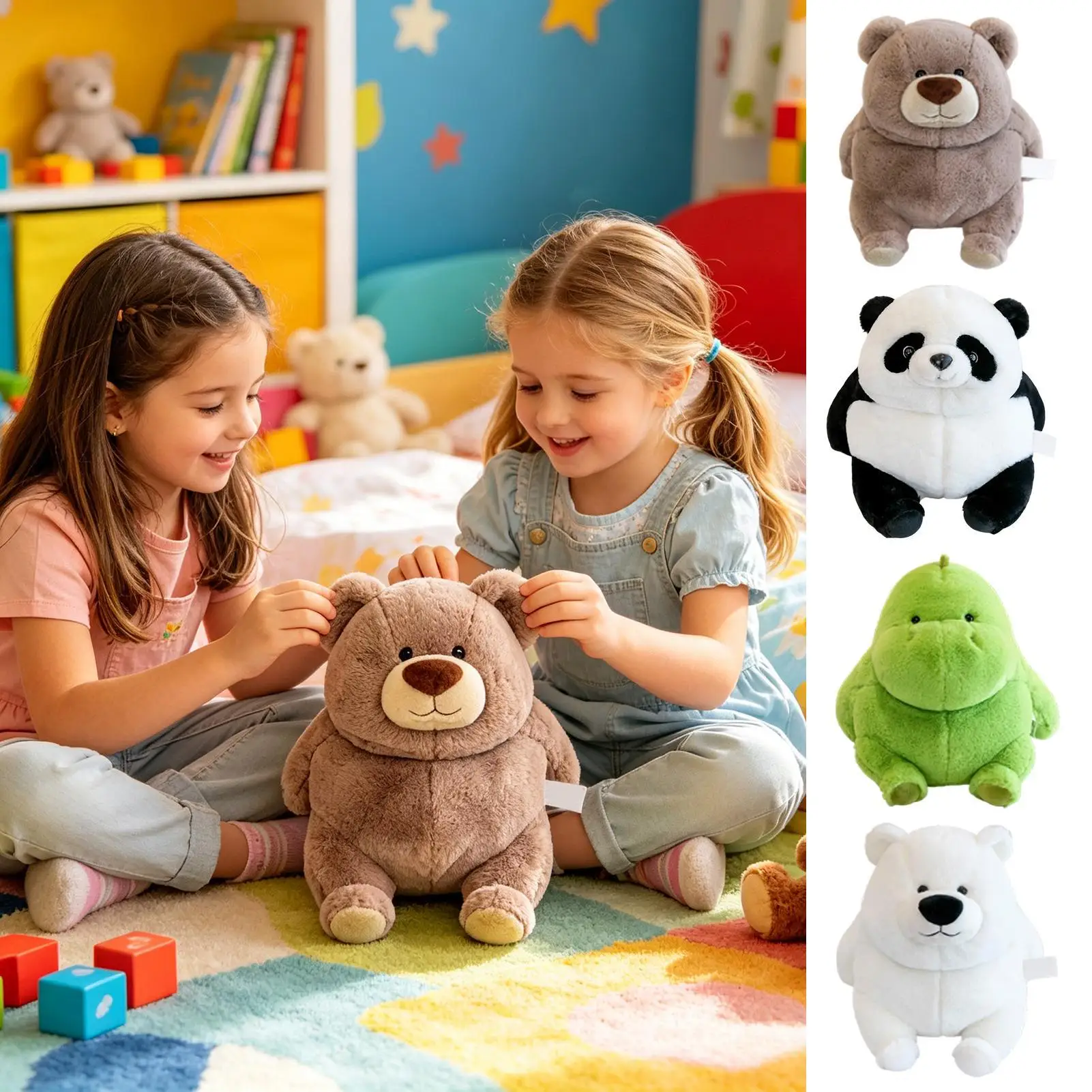 Stuffed Animals 30cm Soft Statue Cushion Toy PP Cotton Filling Cute Plush Doll Kids Room Car Home Bedroom Decor for Boys Women
Stuffed Animals 30cm Soft Statue Cushion Toy PP Cotton Filling Cute Plush Doll Kids Room Car Home Bedroom Decor for Boys Women