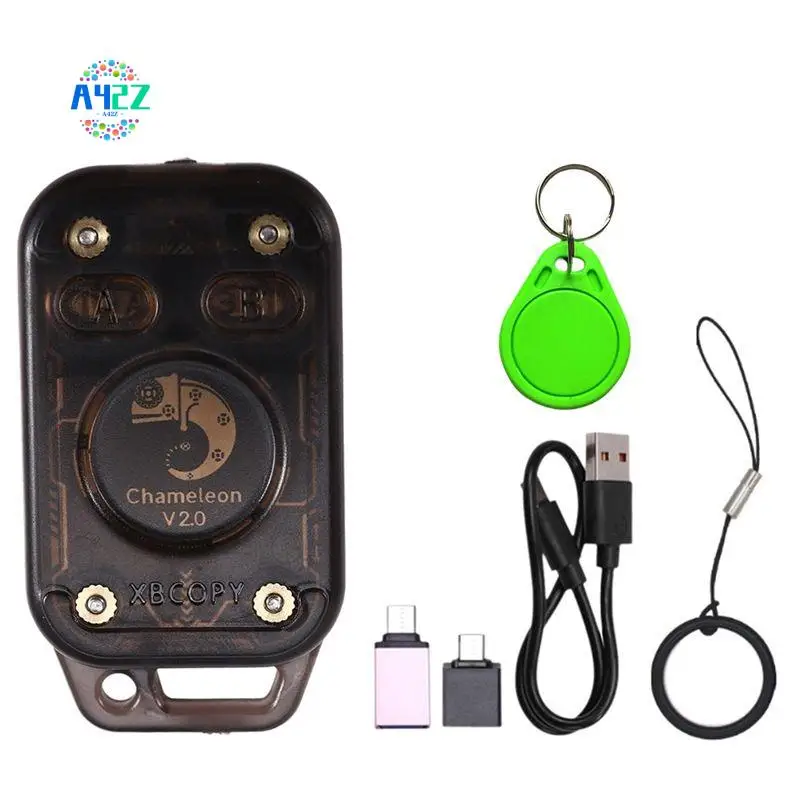A42Z-Chameleon V2.0 RFID Smart Chip Reader Emulator NFC Duplicator Chameleon Ultra+UID Keychain 125Khz 13.56Mhz Card Decode
A42Z-Chameleon V2.0 RFID Smart Chip Reader Emulator NFC Duplicator Chameleon Ultra+UID Keychain 125Khz 13.56Mhz Card Decode