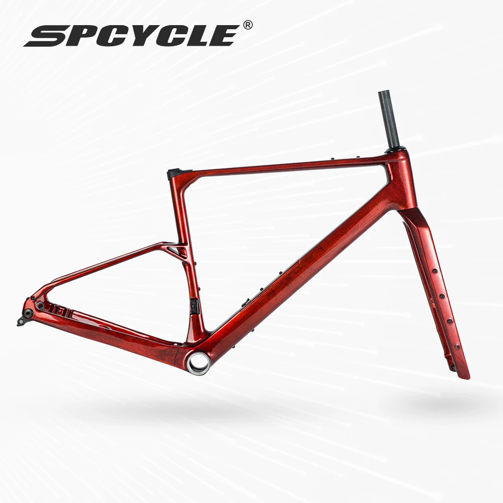 Карбоновая рама для гравийного велосипеда Spcycle Ice Crack Paint G026 с UDH-кронштейном, 700x50C, полностью внутренняя проводка, карбоновый комплект рамы для гравийного велосипеда
Карбоновая рама для гравийного велосипеда Spcycle Ice Crack Paint G026 с UDH-кронштейном, 700x50C, полностью внутренняя проводка, карбоновый комплект рамы для гравийного велосипеда