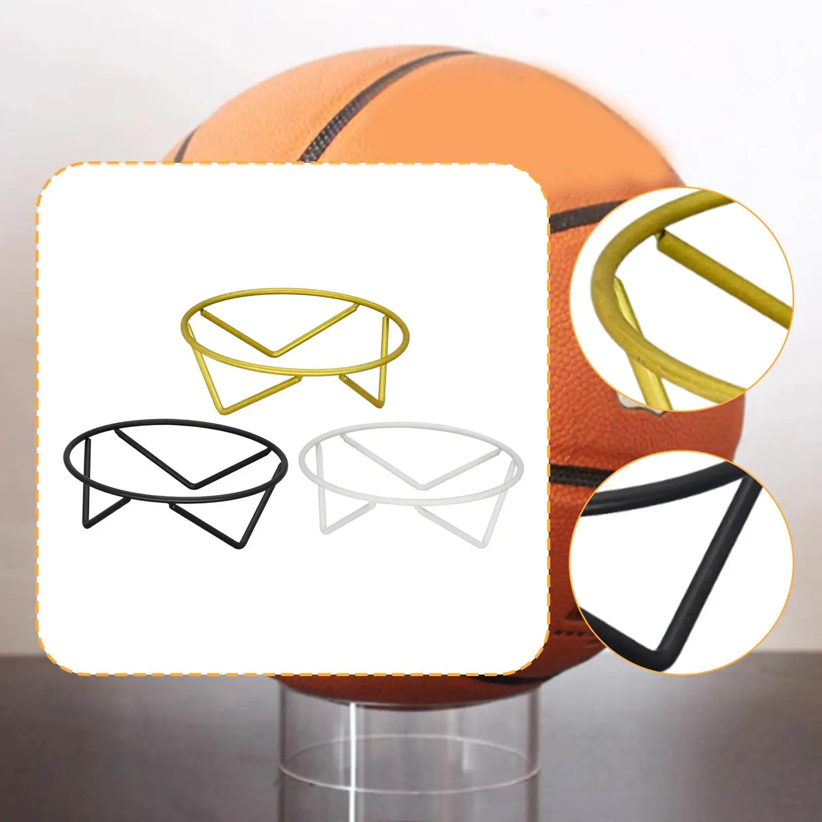 Ball Display Stand Display Rack Multipurpose Football Stand Basketball Storage Holder for Soccerball Shelf Office Home Gym
Ball Display Stand Display Rack Multipurpose Football Stand Basketball Storage Holder for Soccerball Shelf Office Home Gym