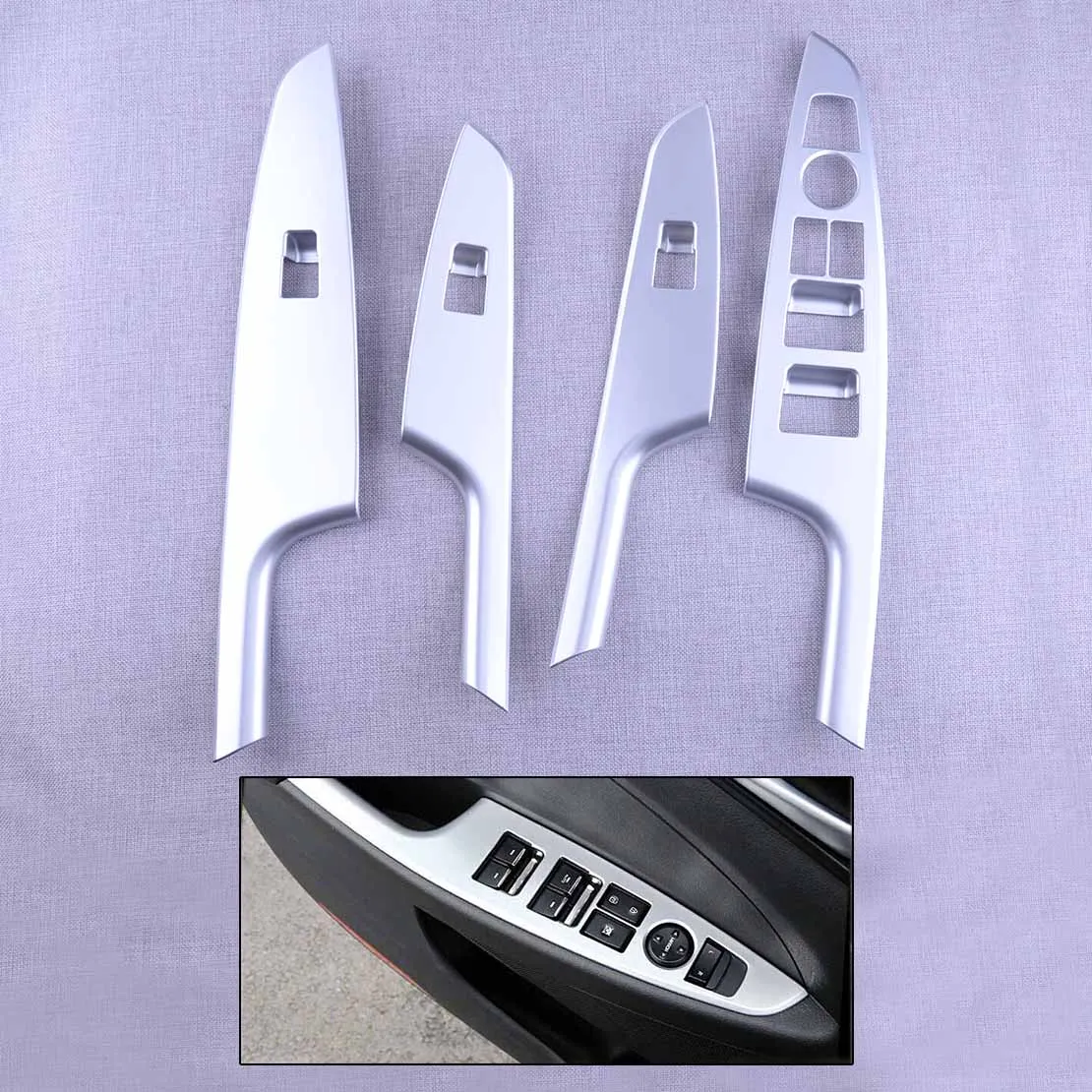 4Pcs Car Door Window Switch Panel Cover Trim Frame Fit For Hyundai Tucson 2016 2017 2018 2019 2020 Left Hand Drive
4Pcs Car Door Window Switch Panel Cover Trim Frame Fit For Hyundai Tucson 2016 2017 2018 2019 2020 Left Hand Drive