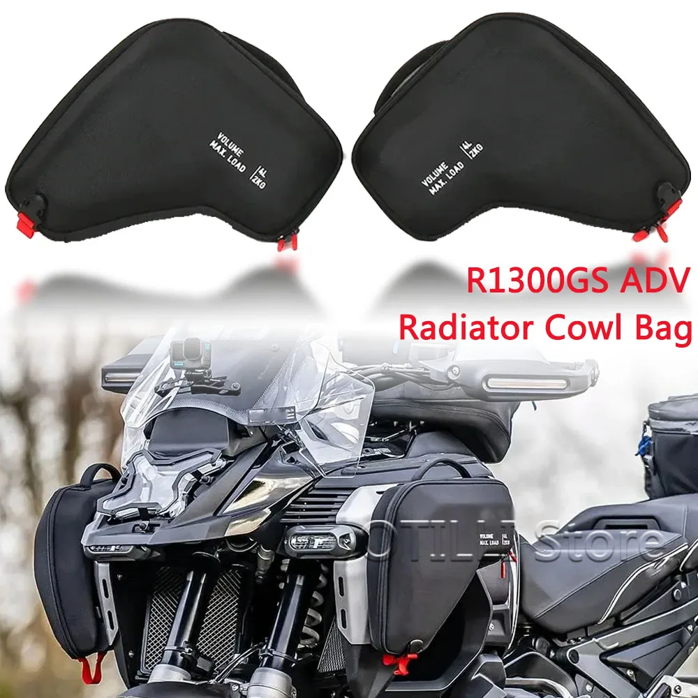 For BMW R 1300 GS ADV R1300GSA 2024- Motorcycle Accessories R1300GS Adventure Fairing Left Right Radiator Cowl Bags Waterproof
For BMW R 1300 GS ADV R1300GSA 2024- Motorcycle Accessories R1300GS Adventure Fairing Left Right Radiator Cowl Bags Waterproof