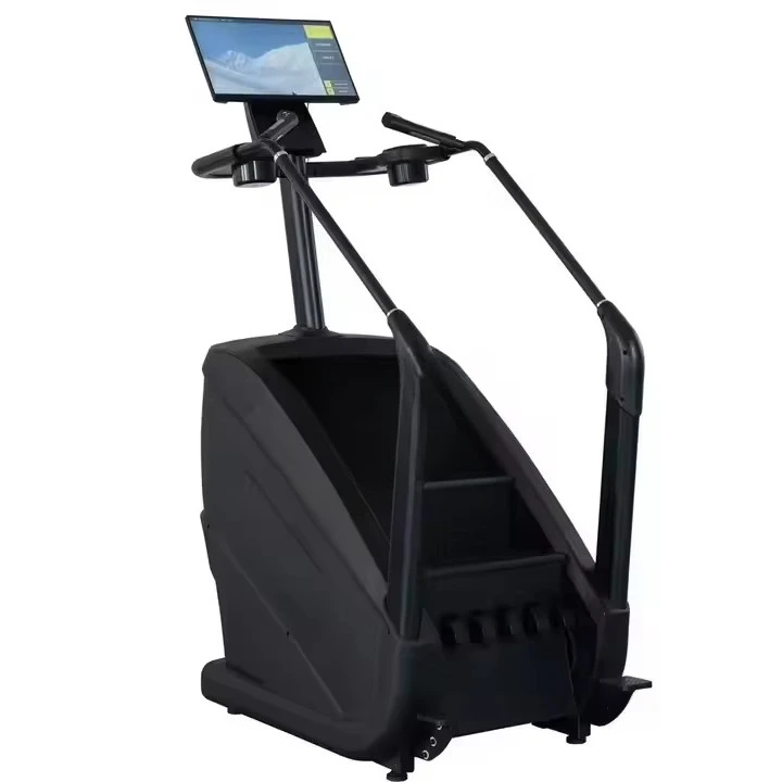 Commercial Touch Screen Stair Master Climber Stepper Electric Fitness Equipment for Commercial Gym
Commercial Touch Screen Stair Master Climber Stepper Electric Fitness Equipment for Commercial Gym