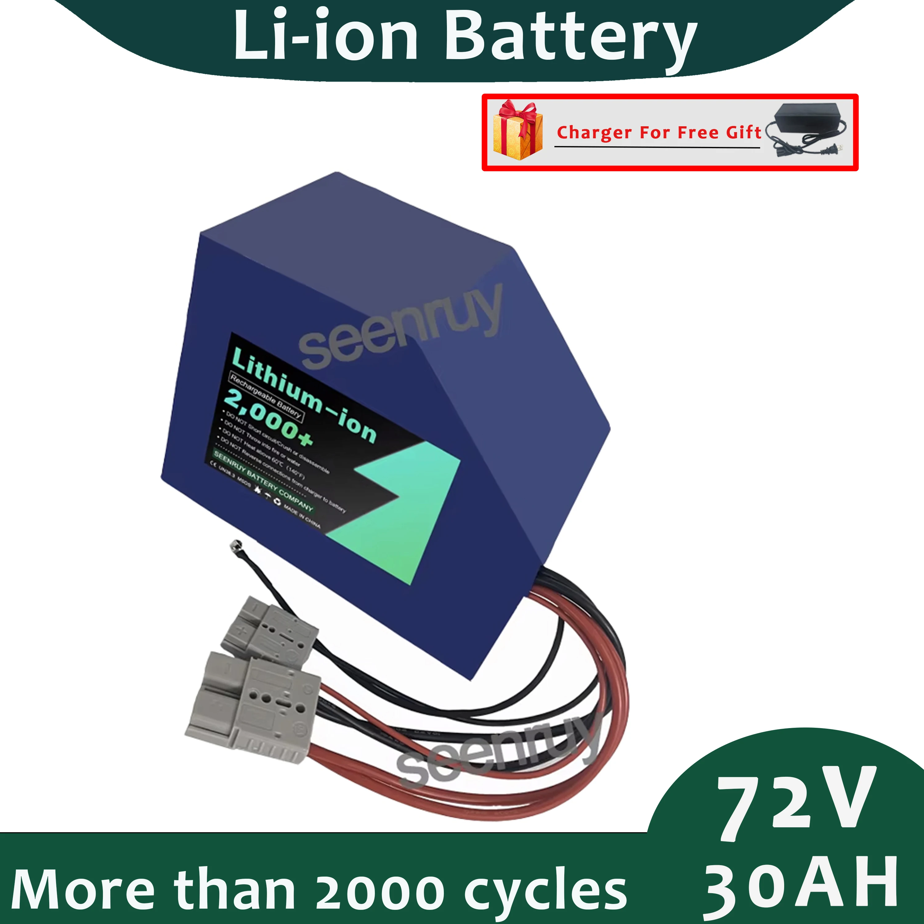Irregularly Lithium 72v 30Ah Li-ion Battery Pack Built in Smart BMS For Power 2000W 3500W Electric Motorcycle with 5A Charger
Irregularly Lithium 72v 30Ah Li-ion Battery Pack Built in Smart BMS For Power 2000W 3500W Electric Motorcycle with 5A Charger