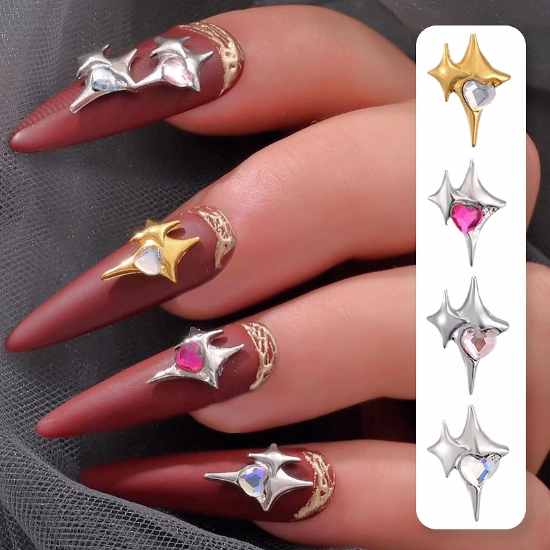 20PCS 3D Luxury Alloy starlight Nail Art Charms Love Heart Rhinestone Accessories For Manicure Decor Nails Decoration Supplies
20PCS 3D Luxury Alloy starlight Nail Art Charms Love Heart Rhinestone Accessories For Manicure Decor Nails Decoration Supplies