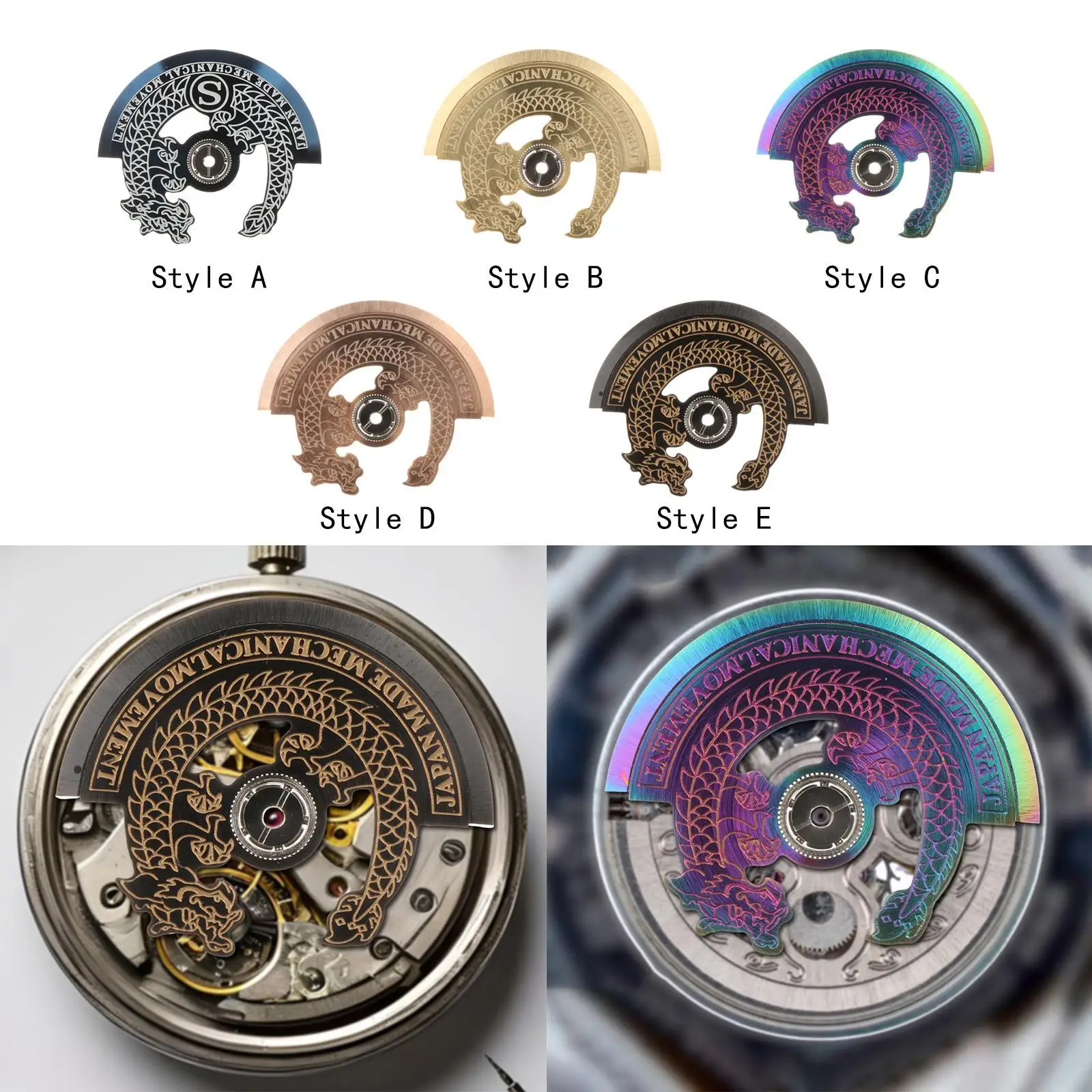 Ротор механизма часов Детали часов для стабильного ремонта механических часов
Ротор механизма часов Детали часов для стабильного ремонта механических часов