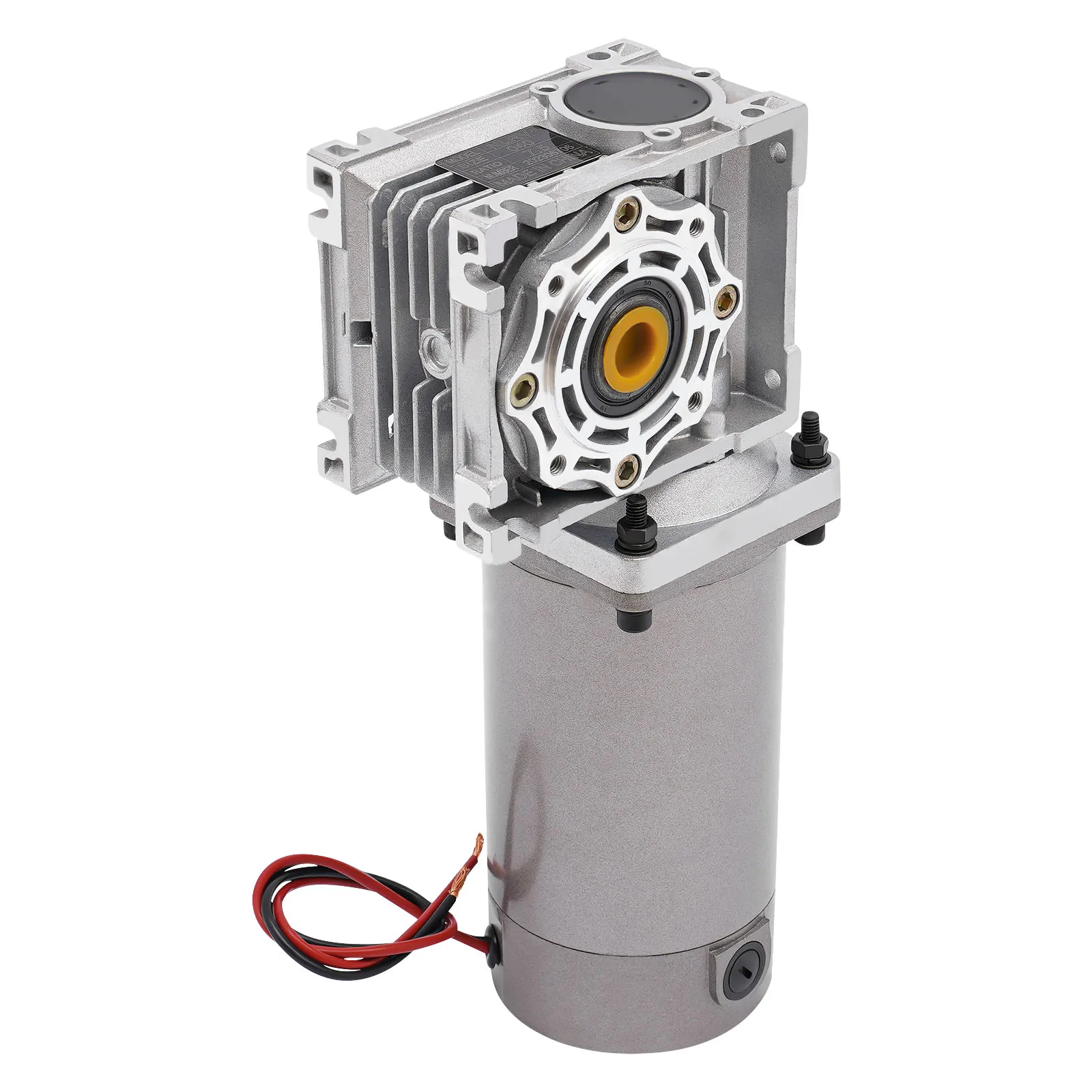 300W DC 24V Worm Gear Motor with Reducer Gearbox, Speed Adjustable NLRV Electric Gear Motor, Self-Locking 1800RPM
300W DC 24V Worm Gear Motor with Reducer Gearbox, Speed Adjustable NLRV Electric Gear Motor, Self-Locking 1800RPM
