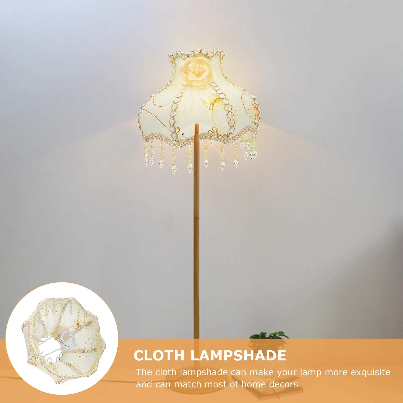 1pc Retro Lampshade Cloth Art Lampshade For Desk Floor Table Lamp Decor Soften Light Eye Protection Lighting Accessory
1pc Retro Lampshade Cloth Art Lampshade For Desk Floor Table Lamp Decor Soften Light Eye Protection Lighting Accessory