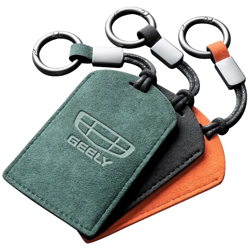 Suede Car Key Card Cover for Geely Monjaro Atlas Coolray Emgrand Lynk & Co 01 02 03 Anti-Scratch Key Fob Case Auto Accessories
Suede Car Key Card Cover for Geely Monjaro Atlas Coolray Emgrand Lynk & Co 01 02 03 Anti-Scratch Key Fob Case Auto Accessories