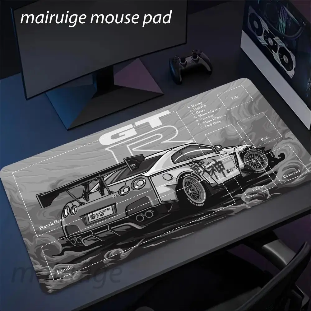 GTR Car Hot Sell Mouse Pad Game Mat Durable Rubber for MTG TCG Games 350X600mm Cards Gaming Desk Mats Party Friendly Design
GTR Car Hot Sell Mouse Pad Game Mat Durable Rubber for MTG TCG Games 350X600mm Cards Gaming Desk Mats Party Friendly Design