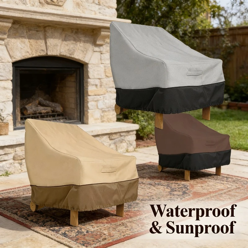 Color Block Single Seater Sofa Cover Outdoor Sunproof Windproof Waterproof Furniture Protector
Color Block Single Seater Sofa Cover Outdoor Sunproof Windproof Waterproof Furniture Protector