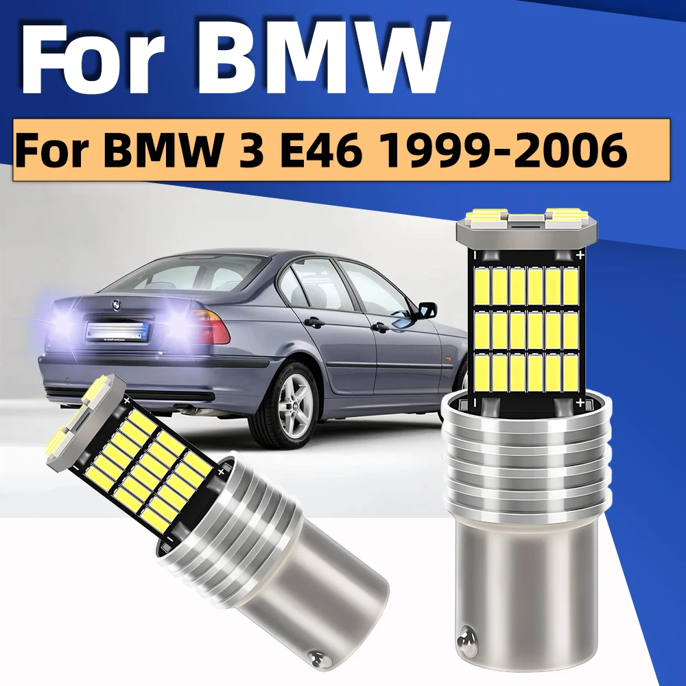 2Pcs LED Reverse Light For BMW 3 E46 316 318 320 323 325 1999 2000 2001 2002 2003 2004 2005 2006 Backup Lamp Canbus 1156 BA15S
2Pcs LED Reverse Light For BMW 3 E46 316 318 320 323 325 1999 2000 2001 2002 2003 2004 2005 2006 Backup Lamp Canbus 1156 BA15S