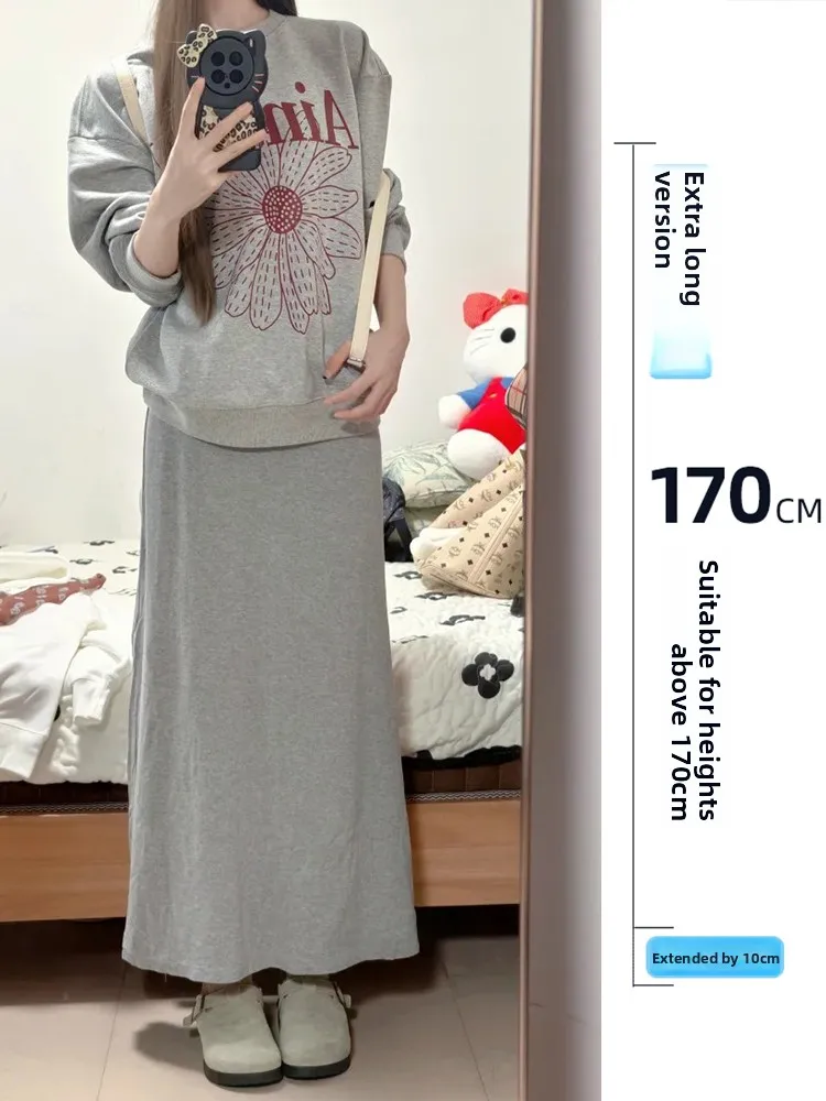 Slimming High Waist A-Line Skirt Women's Loose Feel ey f-length Skirt Spring Autumn Winter Casual Commute Date
Slimming High Waist A-Line Skirt Women's Loose Feel ey f-length Skirt Spring Autumn Winter Casual Commute Date