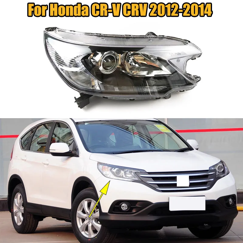 For Honda CRV CR-V 2012 2013 2014 Car Front Lamp Headlight Assembly NO Bulb DRL Sequential Turn Signal Full Light Source 
For Honda CRV CR-V 2012 2013 2014 Car Front Lamp Headlight Assembly NO Bulb DRL Sequential Turn Signal Full Light Source