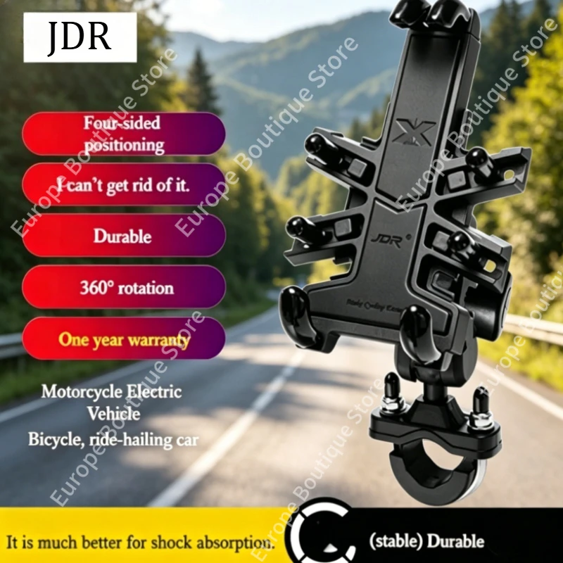 Anti Vibration Motorcycle Phone Mount Multifunctional GPS Navigation Holder For E Bike Bicycle Delivery Rider
Anti Vibration Motorcycle Phone Mount Multifunctional GPS Navigation Holder For E Bike Bicycle Delivery Rider