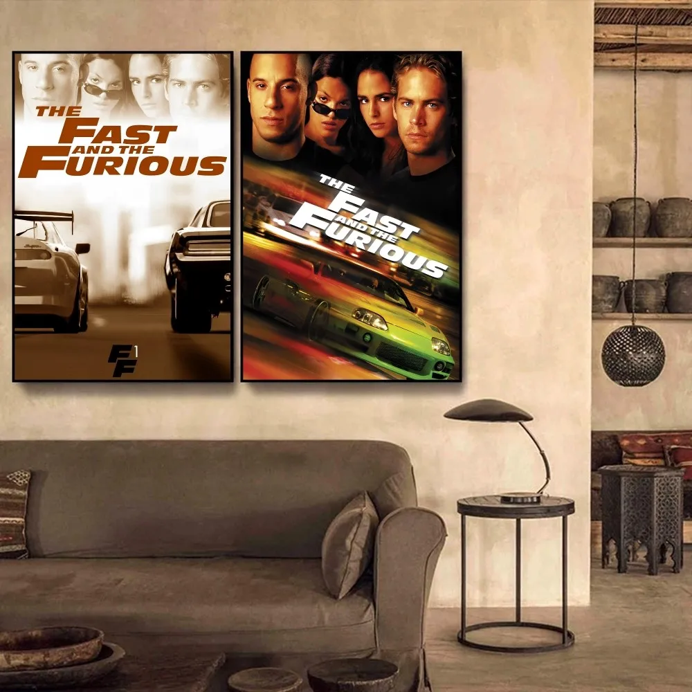 Fast Furious Classic Movie Poster Self-adhesive Art Poster Retro Kraft Paper Sticker DIY Bar Cafe Vintage Decorative Painting
Fast Furious Classic Movie Poster Self-adhesive Art Poster Retro Kraft Paper Sticker DIY Bar Cafe Vintage Decorative Painting