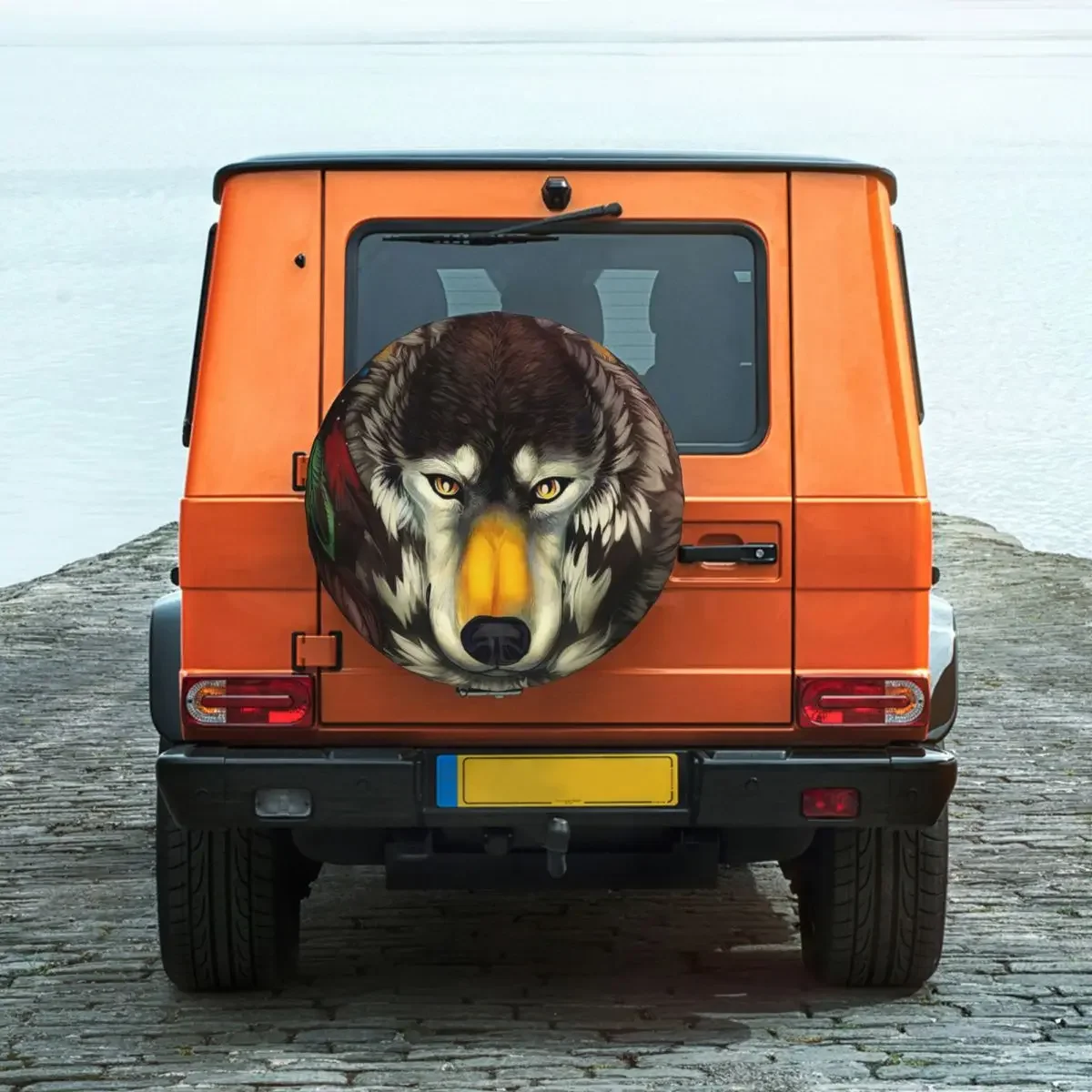 Wolf Tire Cover Wheel Protectors Weatherproof Universal for Jeep Trailer RV SUV Truck Camper Travel Trailer
Wolf Tire Cover Wheel Protectors Weatherproof Universal for Jeep Trailer RV SUV Truck Camper Travel Trailer