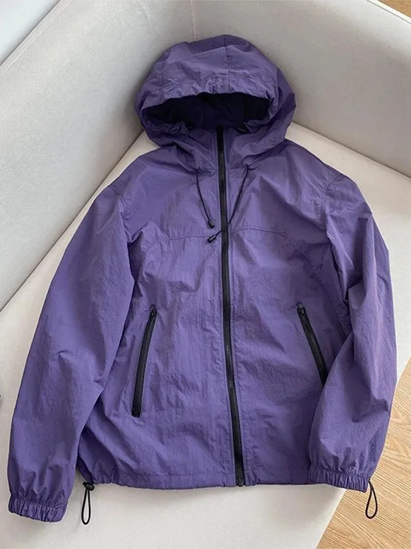 Qui Dry Ice Silk Men's Summer Thin Waterproof Outdoor Climbing Jaet UPF50 Hat Inteated Faionable Sun Protection Clothing
Qui Dry Ice Silk Men's Summer Thin Waterproof Outdoor Climbing Jaet UPF50 Hat Inteated Faionable Sun Protection Clothing