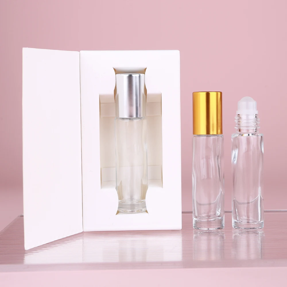 20/30PCS 10ml Perfume Bottles Package box With Roll On Essential Oil Bottle Empty Steel Ball Bottle for Travel Customizable LOGO
20/30PCS 10ml Perfume Bottles Package box With Roll On Essential Oil Bottle Empty Steel Ball Bottle for Travel Customizable LOGO