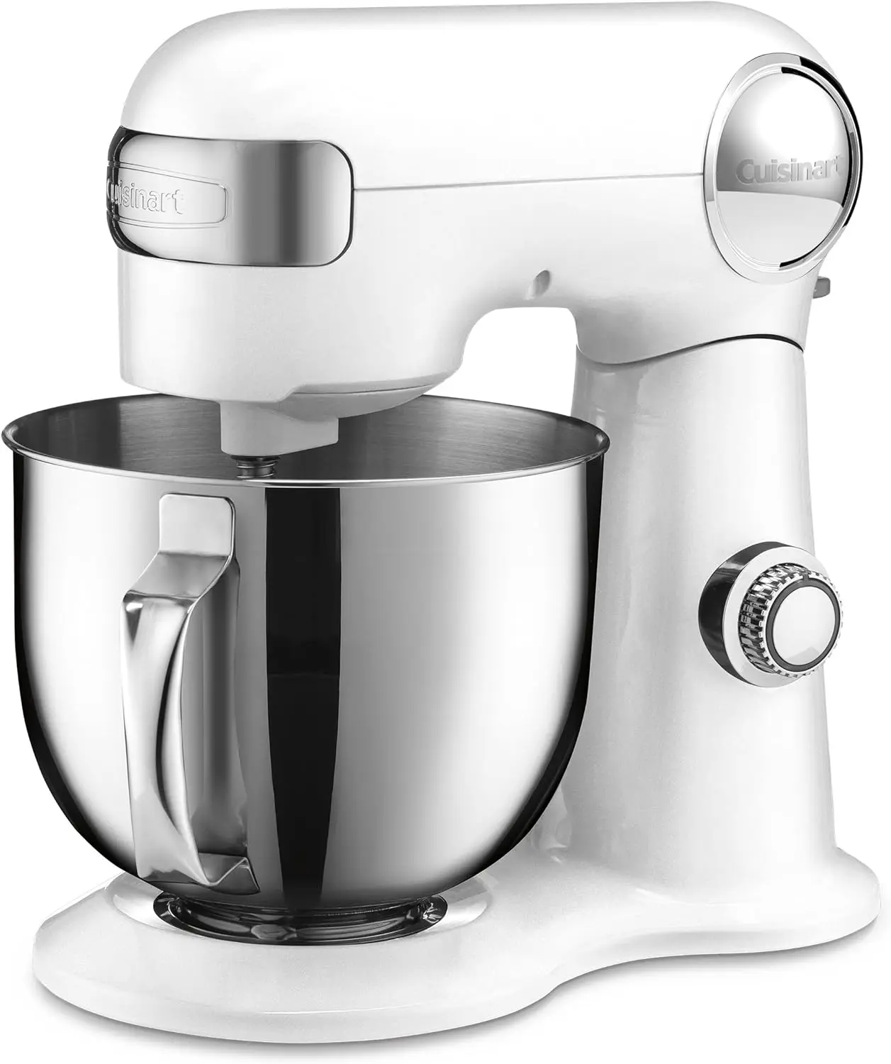 Stand Mixer, 12 Speed, 5.5 Quart Stainless Steel Bowl, Chef's Whisk, Mixing Paddle, Dough Hook, Splash Guard w/ Pour Spout
Stand Mixer, 12 Speed, 5.5 Quart Stainless Steel Bowl, Chef's Whisk, Mixing Paddle, Dough Hook, Splash Guard w/ Pour Spout